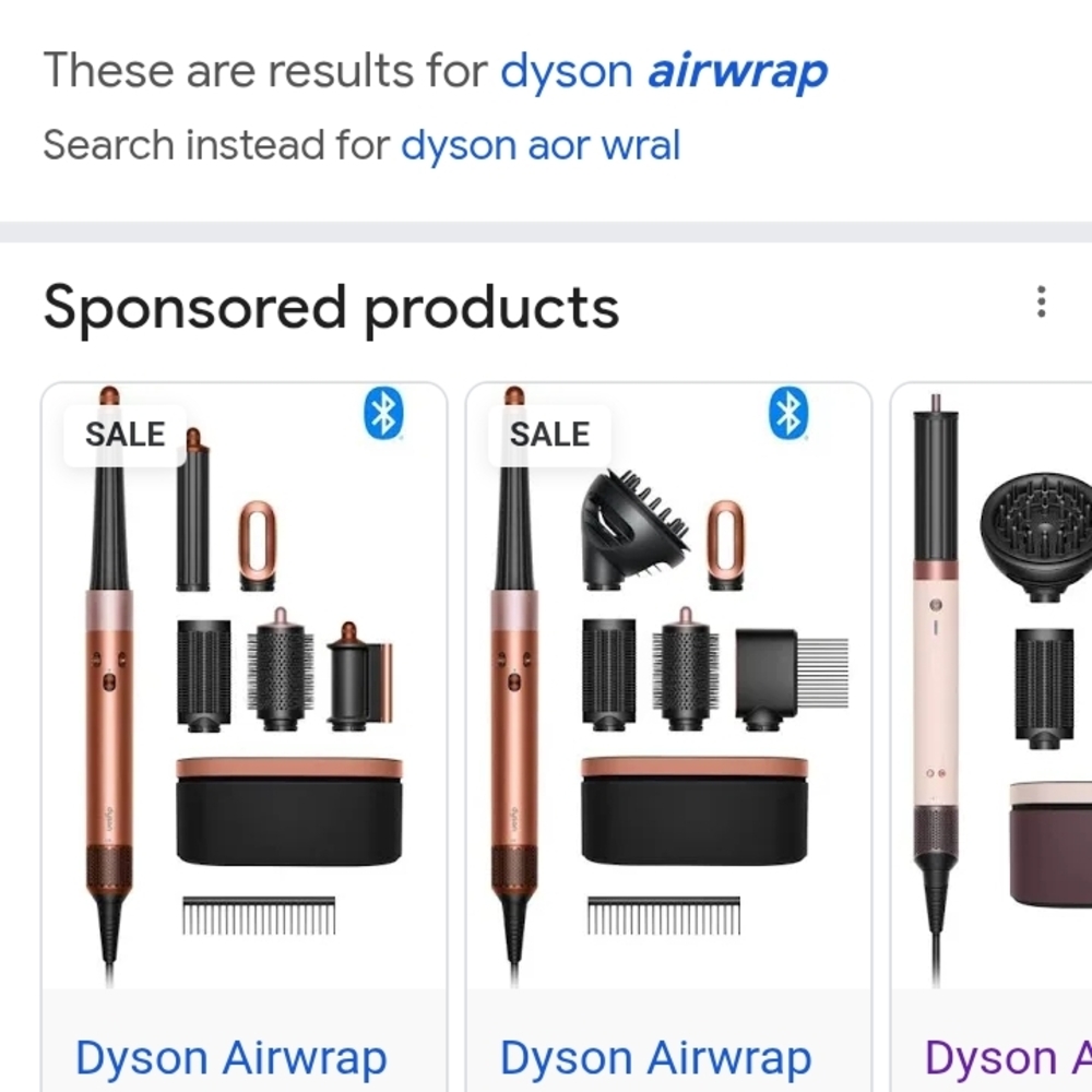 Dyson Airwrap Multi-Styler in Blush Pink and Bronze